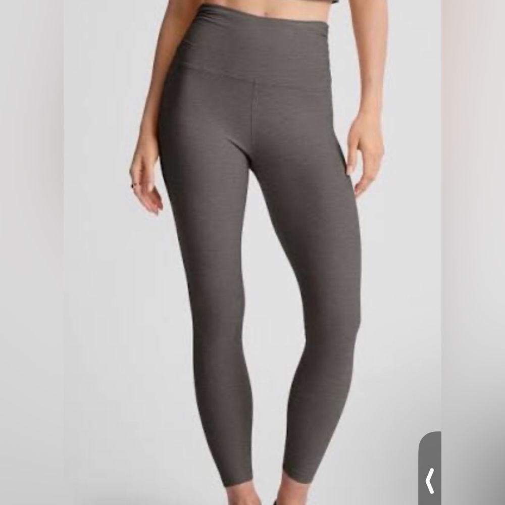 Beyond Yoga Spacedye Beyond the Barre Shirred Leggings